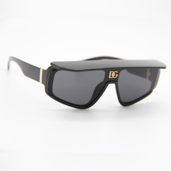NEW DOLCE&GABBANA DG6177 501/87 UNISEX BLACK SUNGLASSES DOLCE&GABBANA DG6177 - Picture 4 of 12